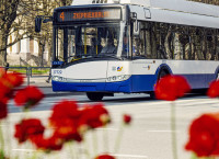 Sabiedriskajā transportā jūlijā pasažieru skaits pieaudzis par gandrīz 8 %