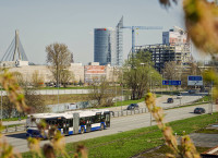 No 2. jūnija izmaiņas 44. un 46. autobusa maršrutā virzienā uz Zolitūdi
