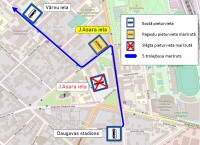 On 29 September there will be changes to the trolleybus route No. 5