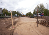 Nedēļas nogalē slēgs satiksmi Latgales ielas posmos