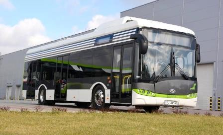 17.03. pie Rīgas domes varēs aplūkot “Solaris Electric” elektroautobusu