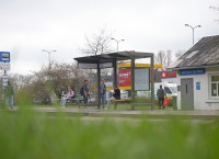 Change to stop name on route 43 bus